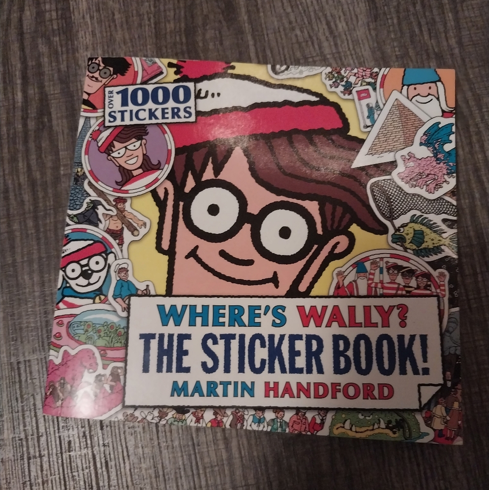 Where's Wally? The Sticker Book